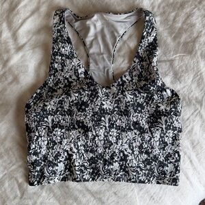 Aerie Floral Cropped Sports Tank